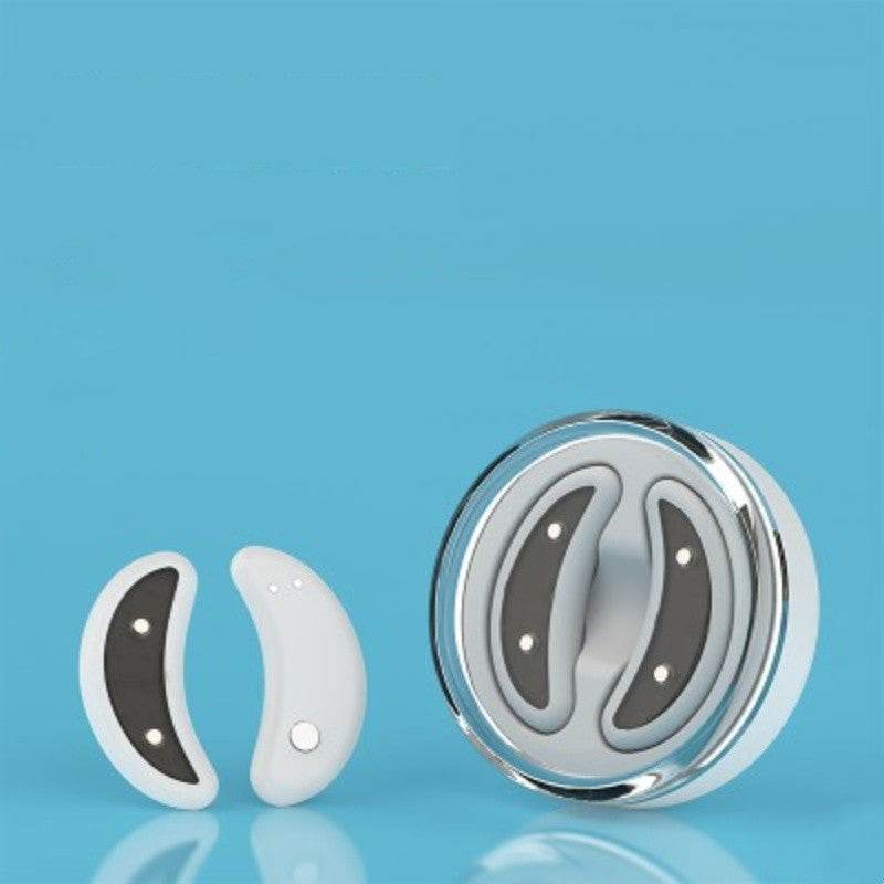 EMS Eye Massager Relief Eye Facial Relaxation Tool Electric Red Light Eye Heating Pad Black Eye Bag Removal Anti-Wrinkle