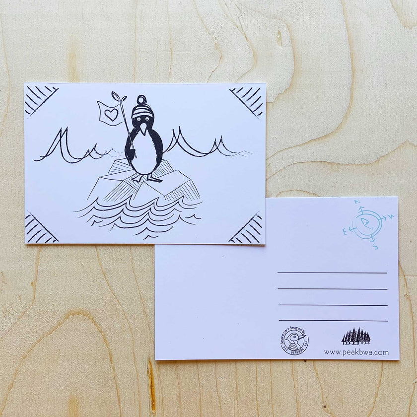 Cartes postales à colorier (paquet de 5)