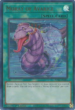Moray of Avarice (POTE-EN084) - Power of the Elements Unlimited