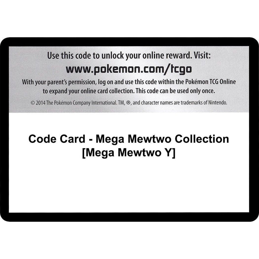 Code Card - Mega Mewtwo Collection [Mega Mewtwo Y] (BKT)