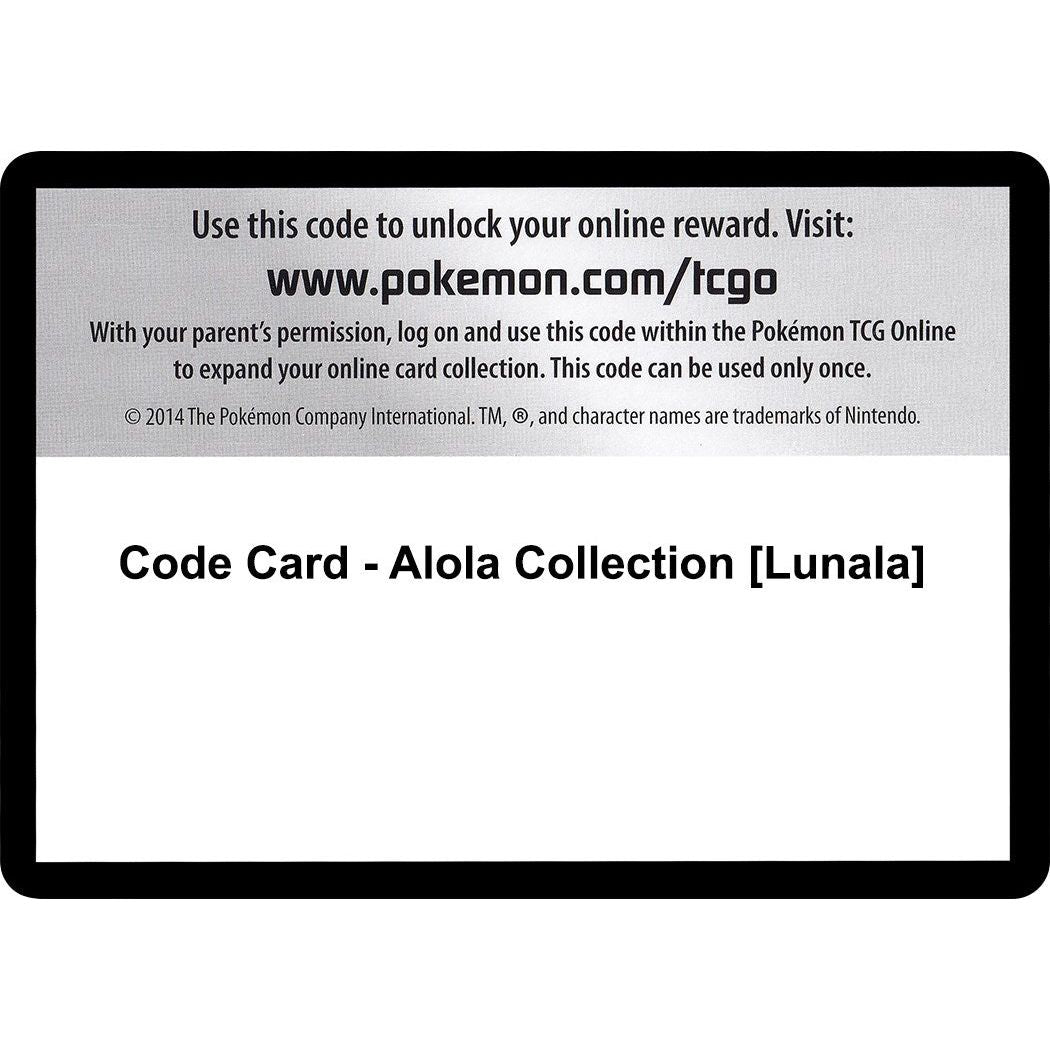 Code Card - Alola Collection [Lunala] (EVO)