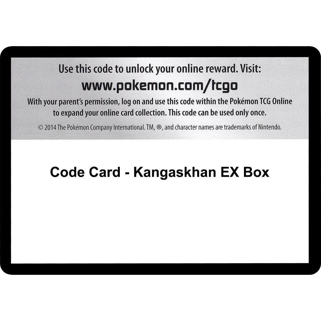 Code Card - Kangaskhan EX Box (EVO)