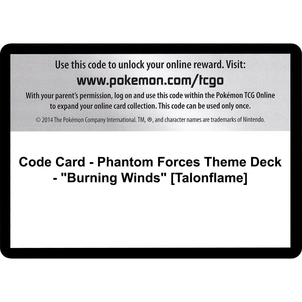 Code Card - Phantom Forces Theme Deck - 