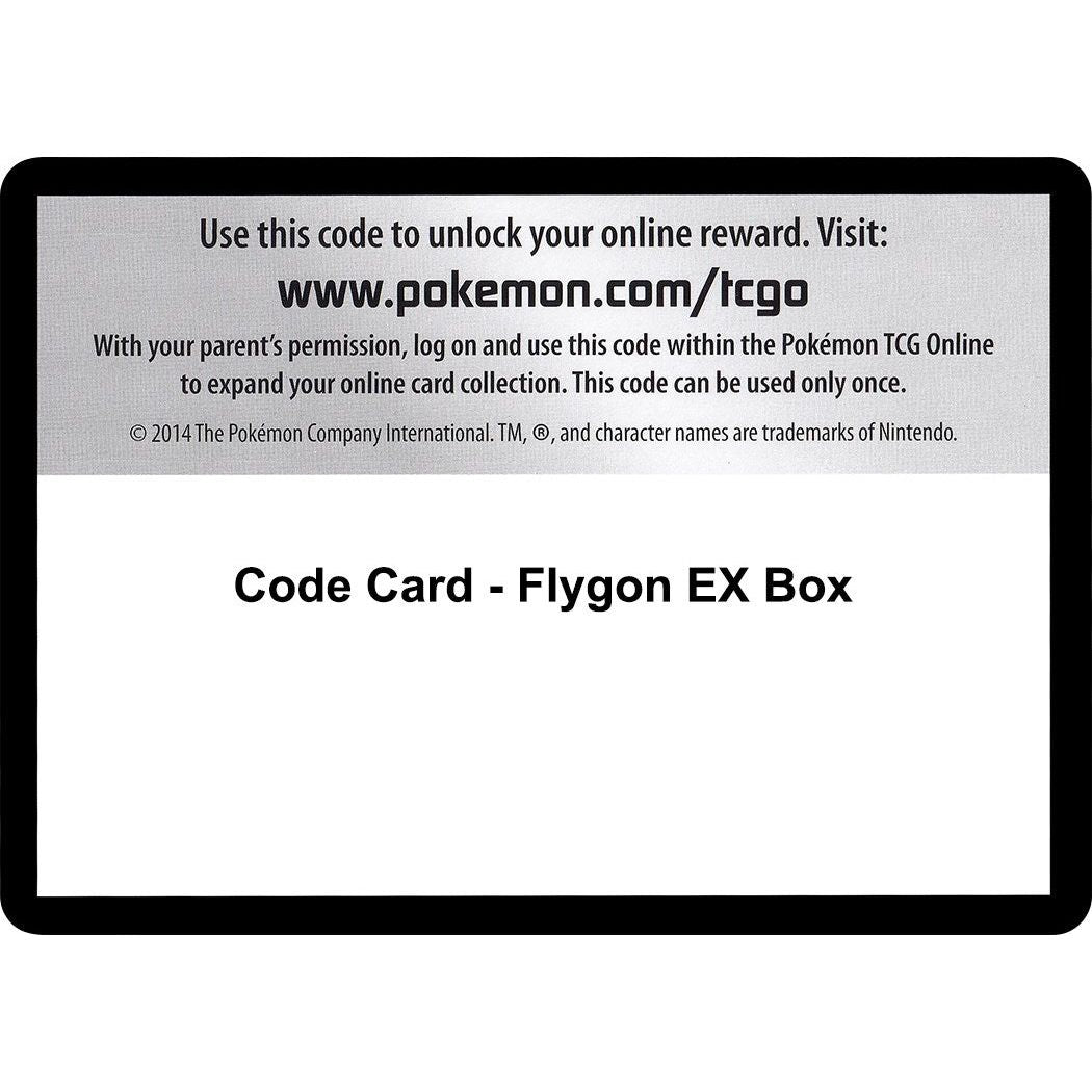 Code Card - Flygon EX Box (PRC)