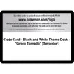 Code Card - Black and White Theme Deck - 