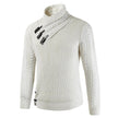 Men's Scalp Button Irregular Long Sleeve T-Shirt