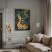 Impression sur toile : Guitare de musique 1