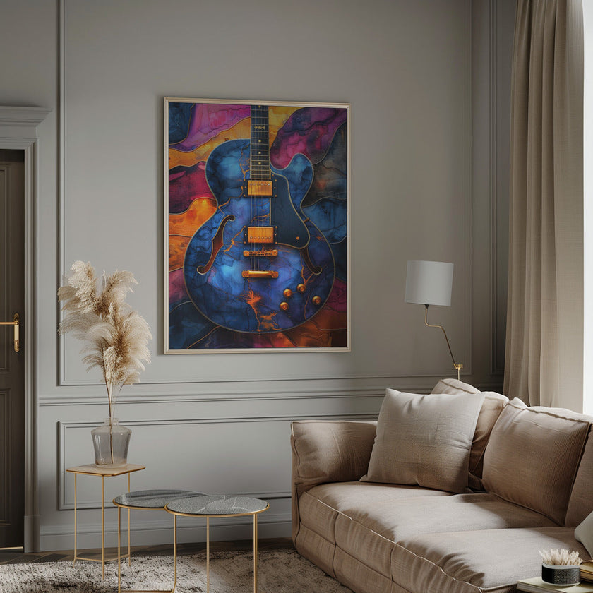 Music Guitar 5 Canvas Print