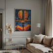 Impression sur toile - Art mural - Violon - 6 panneaux