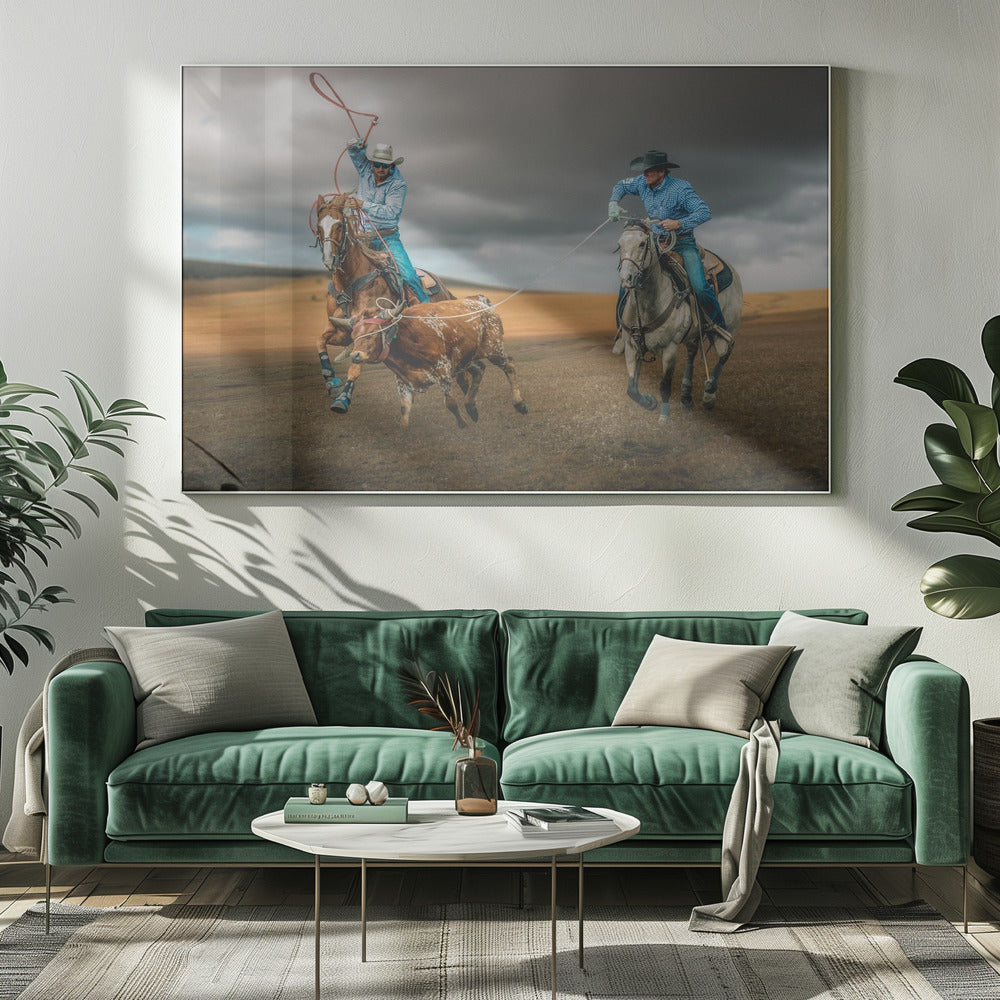 Team Roping (ou lasso de groupe)
