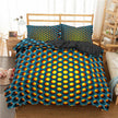 Digital Print Three-piece Bedding Duvet Cover Set