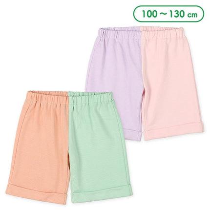 【西松屋正規品】ミニウラケバイカラー４ブパンツ６