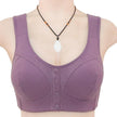 Women's T-Shirt Bra with Front Buckle and No Underwire for Everyday Wear