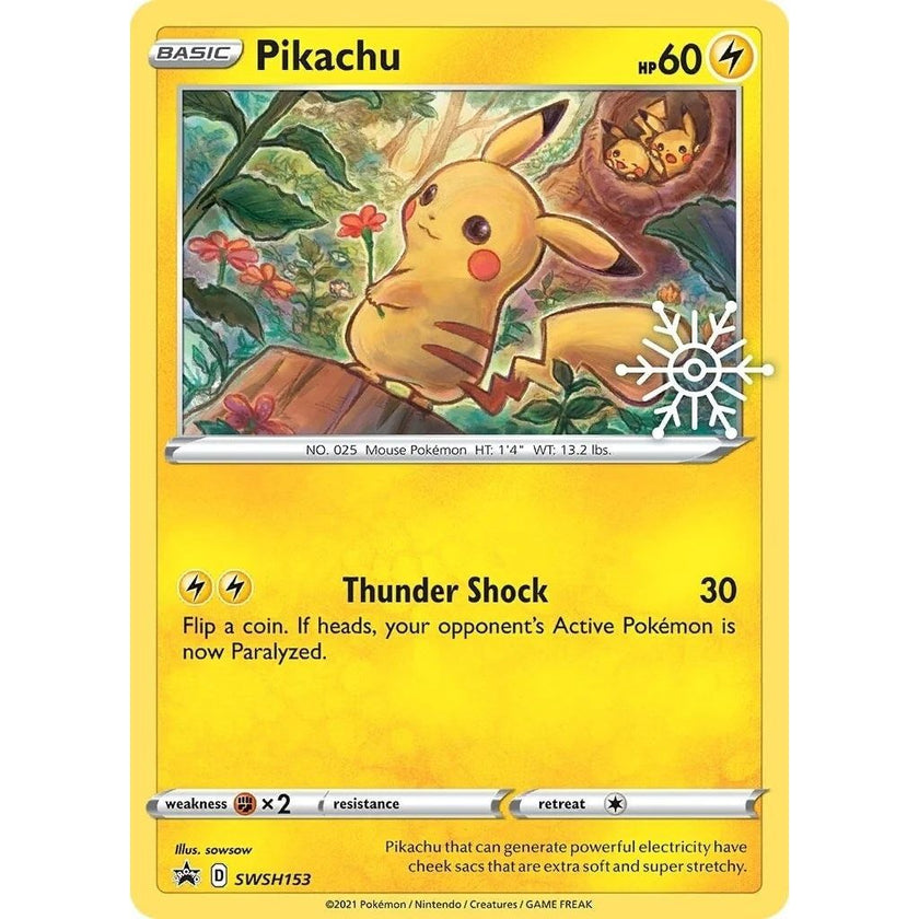 Pikachu - SWSH153 (Holiday Calendar) (SWSH153) (SWSD)