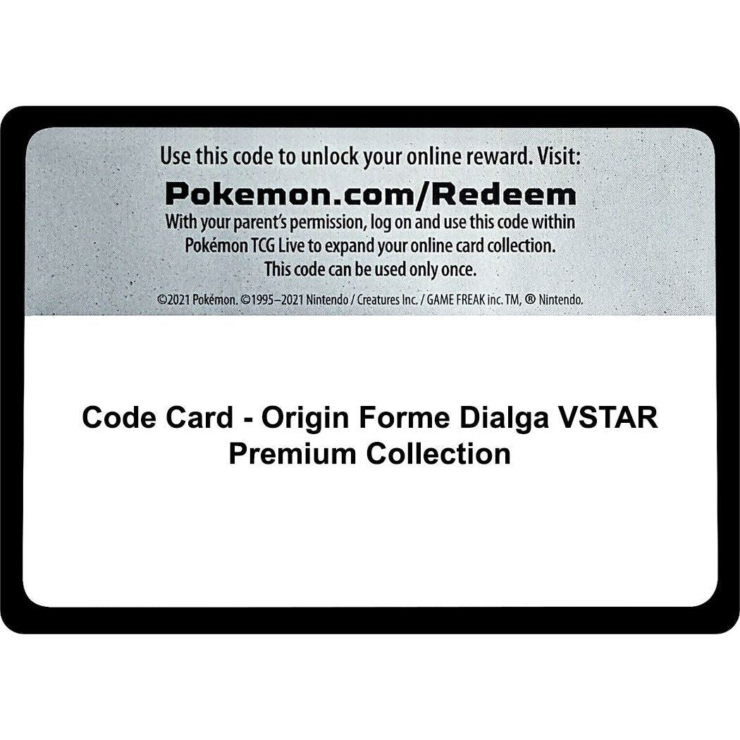 Code Card - Origin Forme Dialga VSTAR Premium Collection (SWSH11)