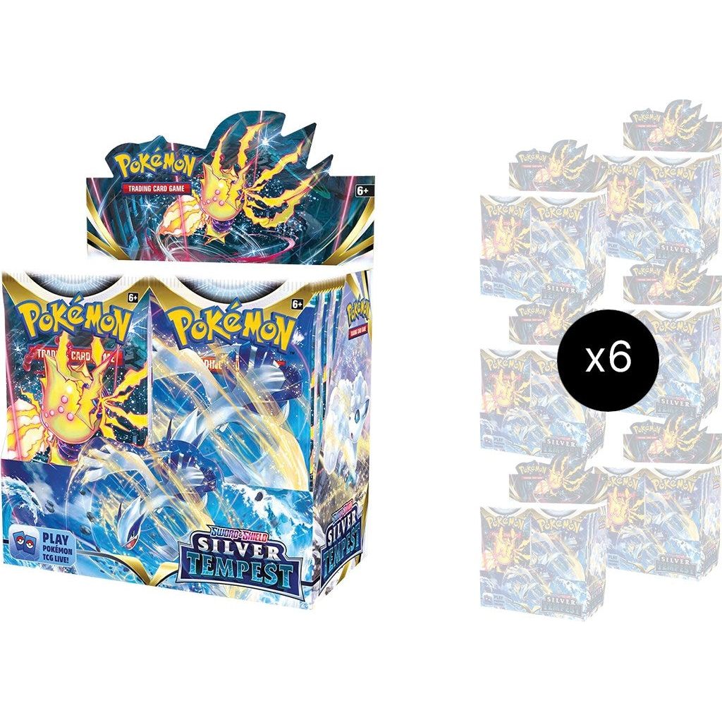 Silver Tempest Booster Box Case
