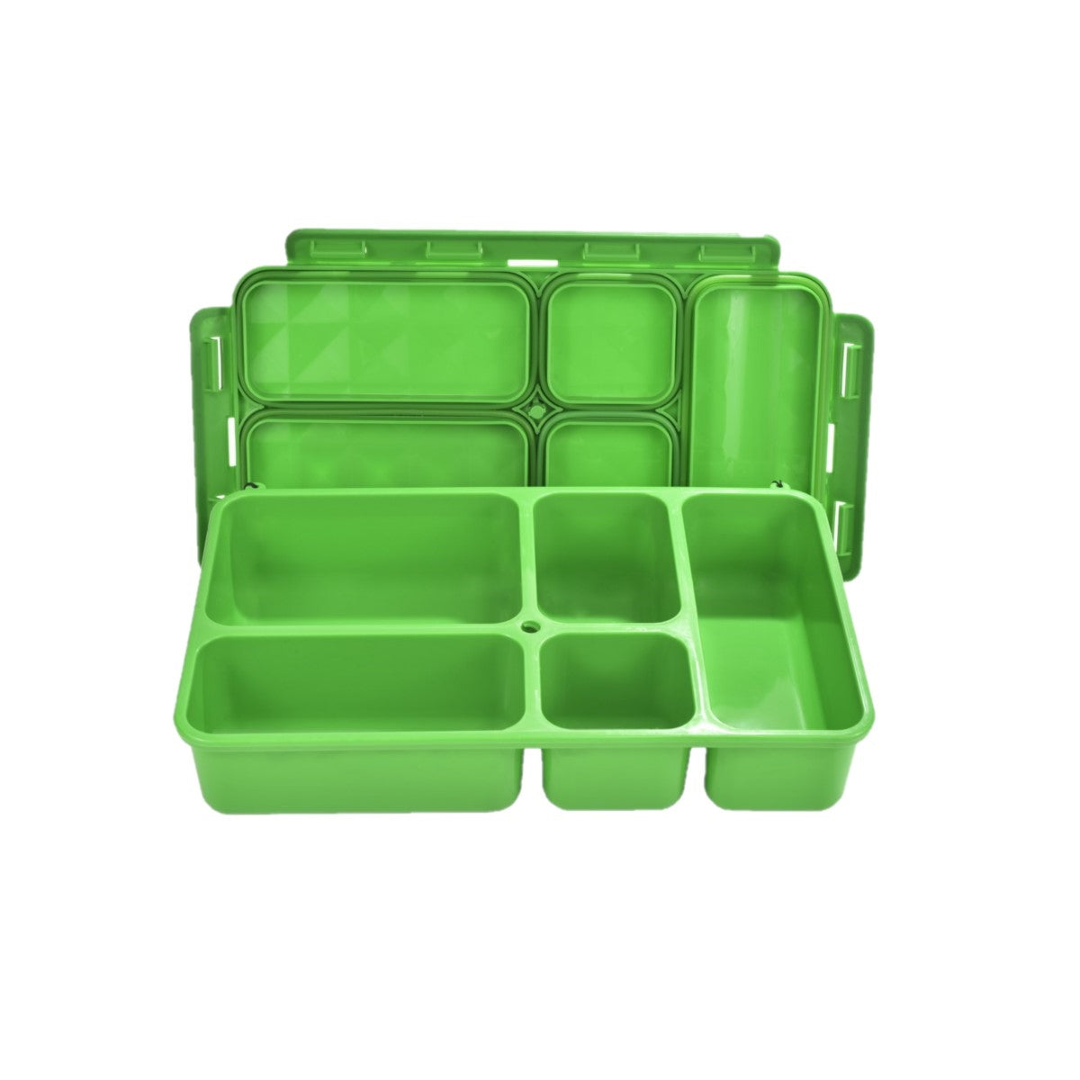 Go Green 5-Compartment Leak-Proof Snackbox (Small)