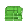 Go Green 5-Compartment Leak-Proof Snackbox (Small)