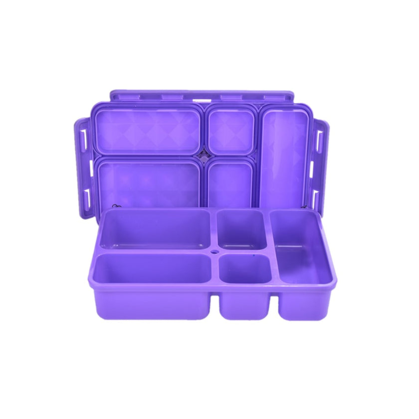 Go Green 5-Compartment Leak-Proof Snackbox (Small)