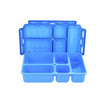 Go Green 5-Compartment Leak-Proof Snackbox (Small)