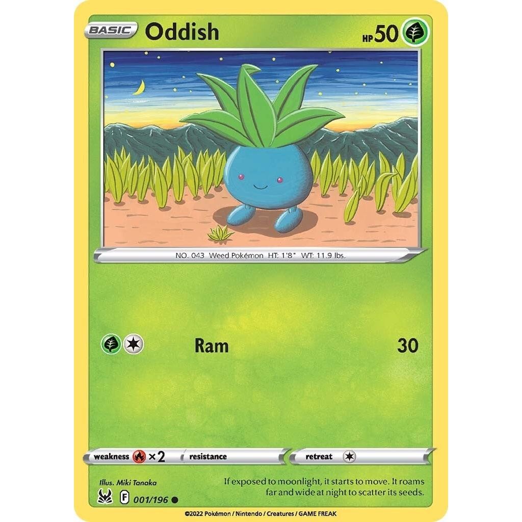 Oddish (001/196) (SWSH11)
