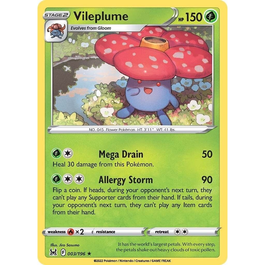 Vileplume (003/196) (SWSH11)