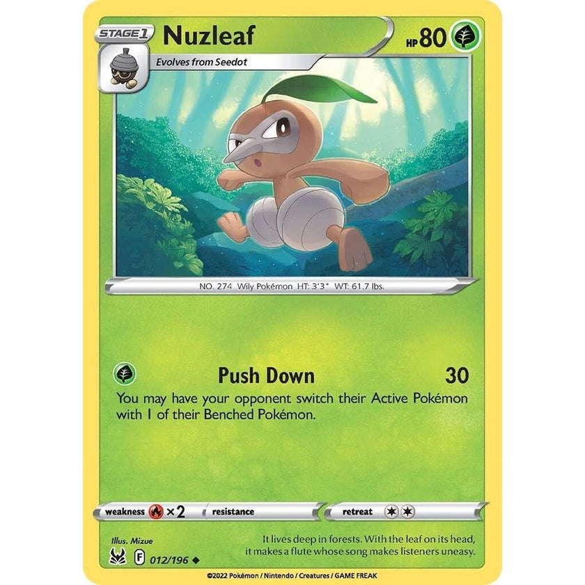 Nuzleaf (012/196) (SWSH11)