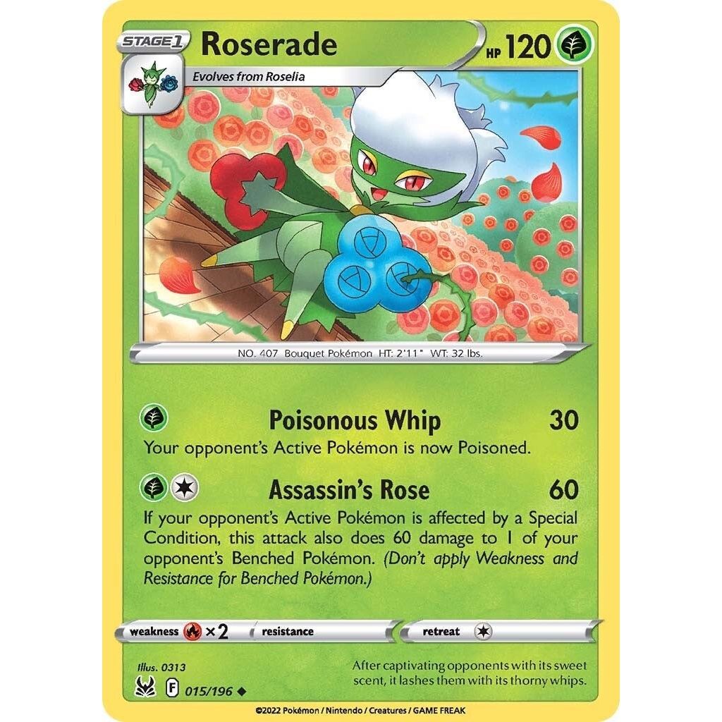 Roserade (015/196) (SWSH11)