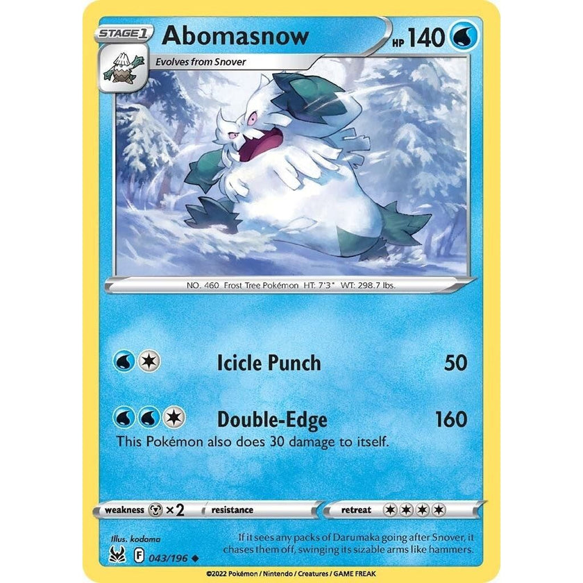 Abomasnow (043/196) (SWSH11)