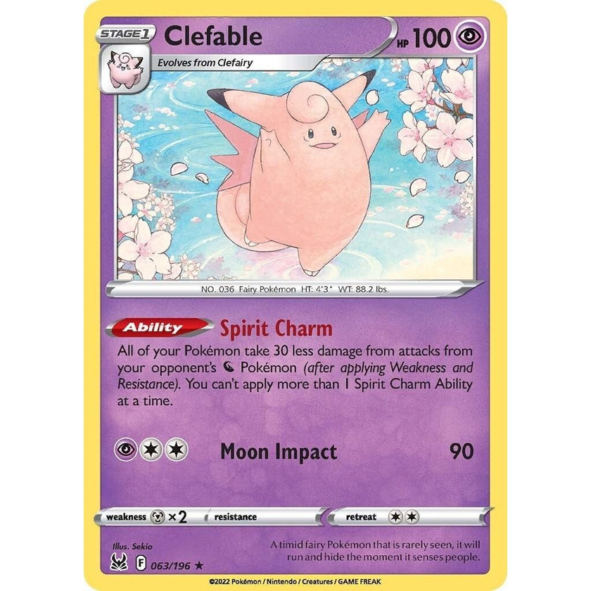 Clefable (063/196) (SWSH11)