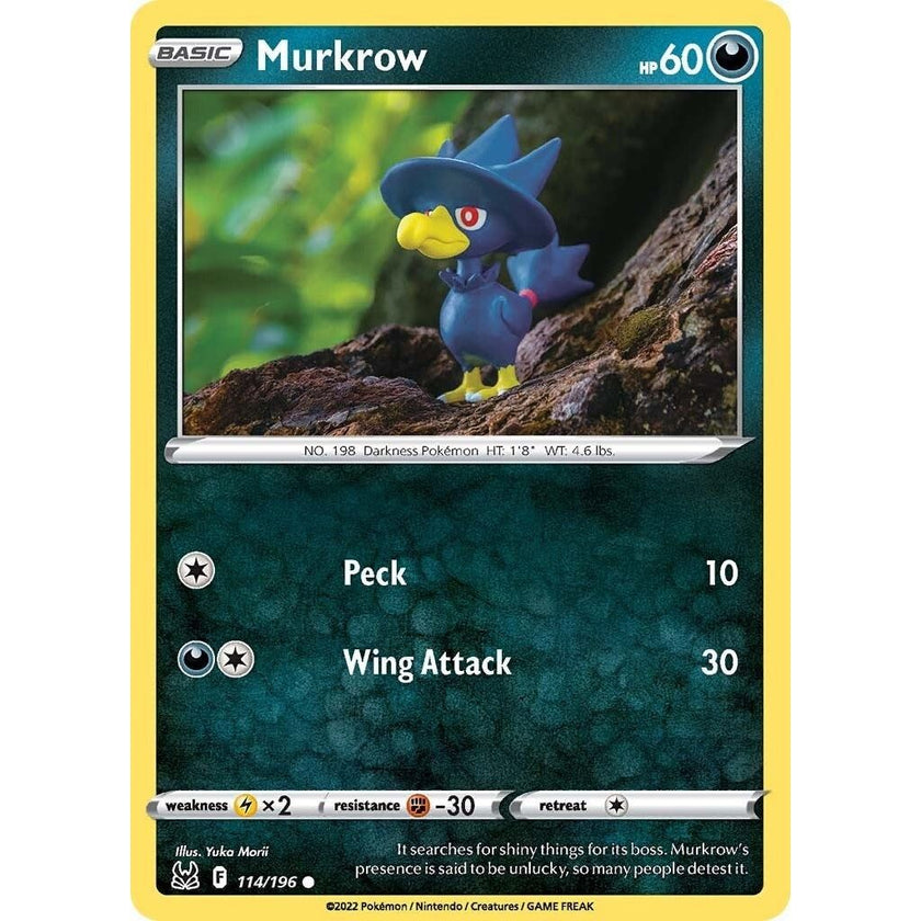 Murkrow (114/196) (SWSH11)