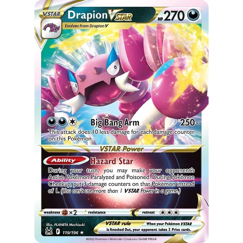 Drapion VSTAR (119/196) (SWSH11)