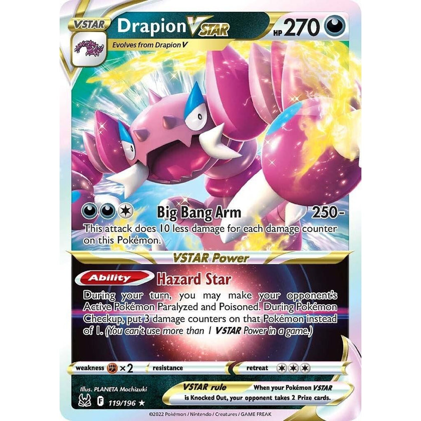 Drapion VSTAR (119/196) (SWSH11)