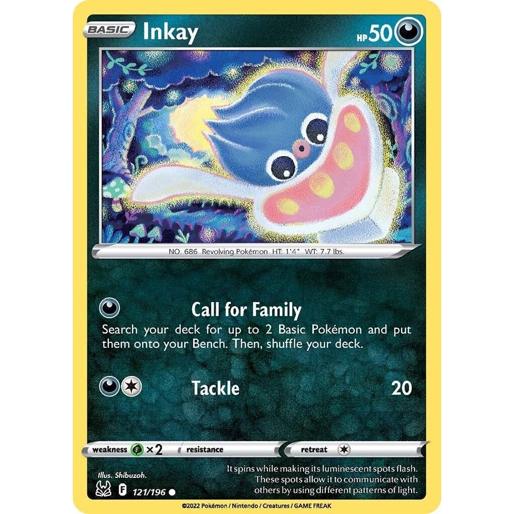 Inkay (121) (121/196) (SWSH11)