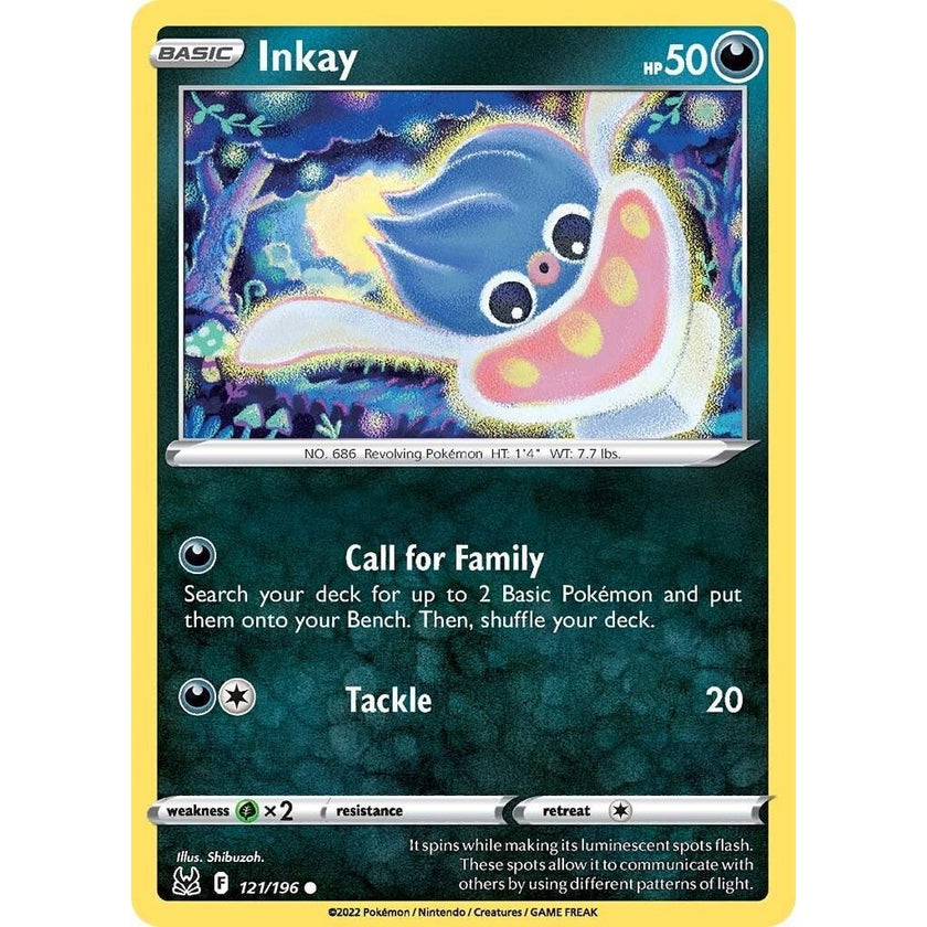 Inkay (121) (121/196) (SWSH11)