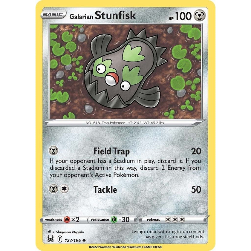 Galarian Stunfisk (127/196) (SWSH11)