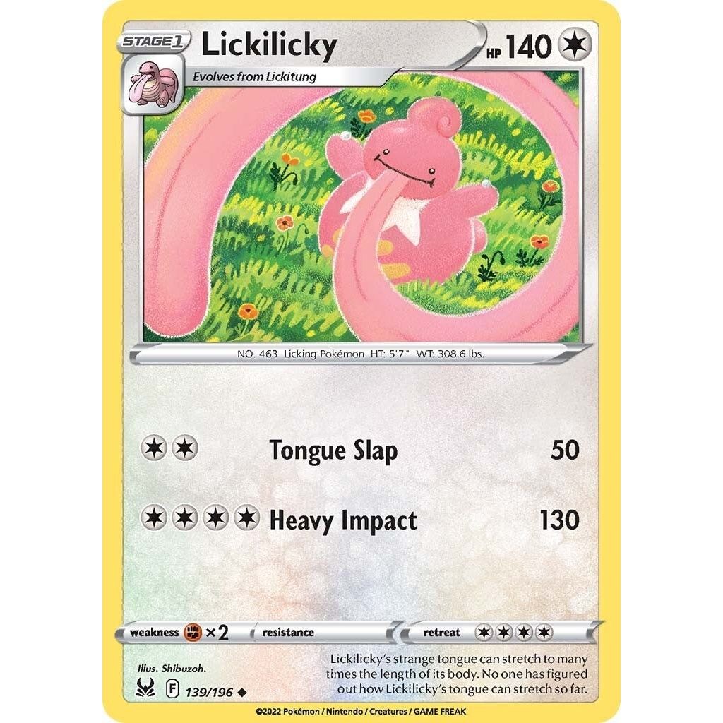 Lickilicky (139/196) (SWSH11)