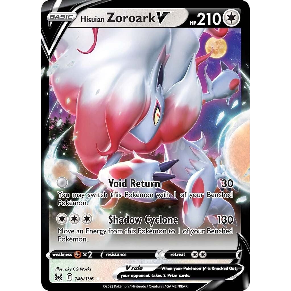 Hisuian Zoroark V (146/196) (SWSH11)