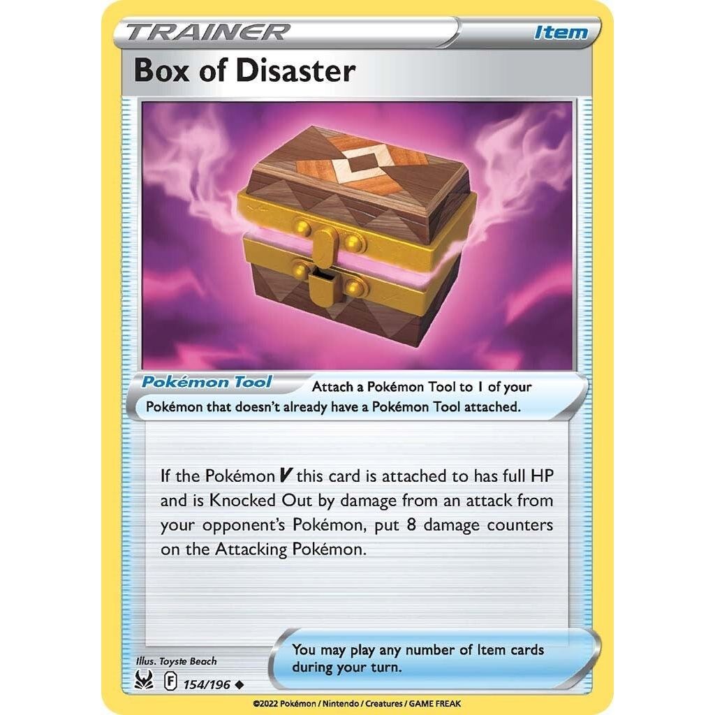 Box of Disaster (154/196) (SWSH11)
