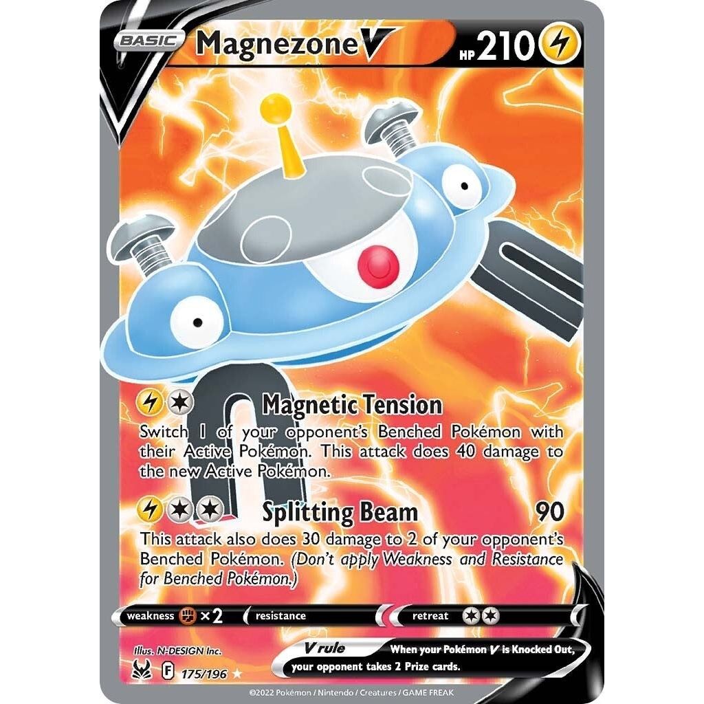 Magnezone V (Full Art) (175/196) (SWSH11)