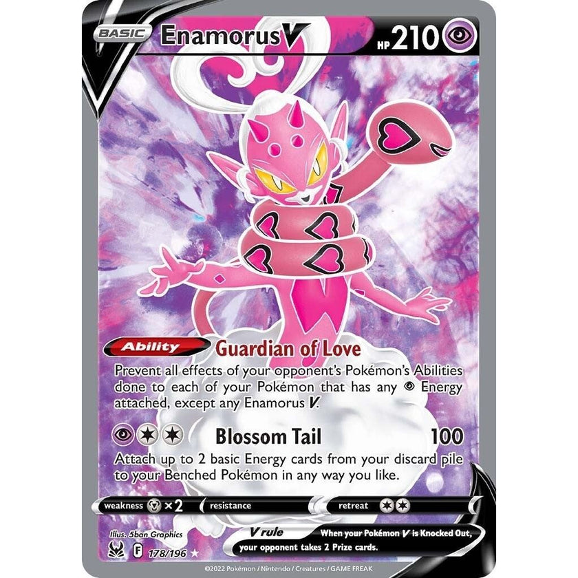 Enamorus V (Full Art) (178/196) (SWSH11)