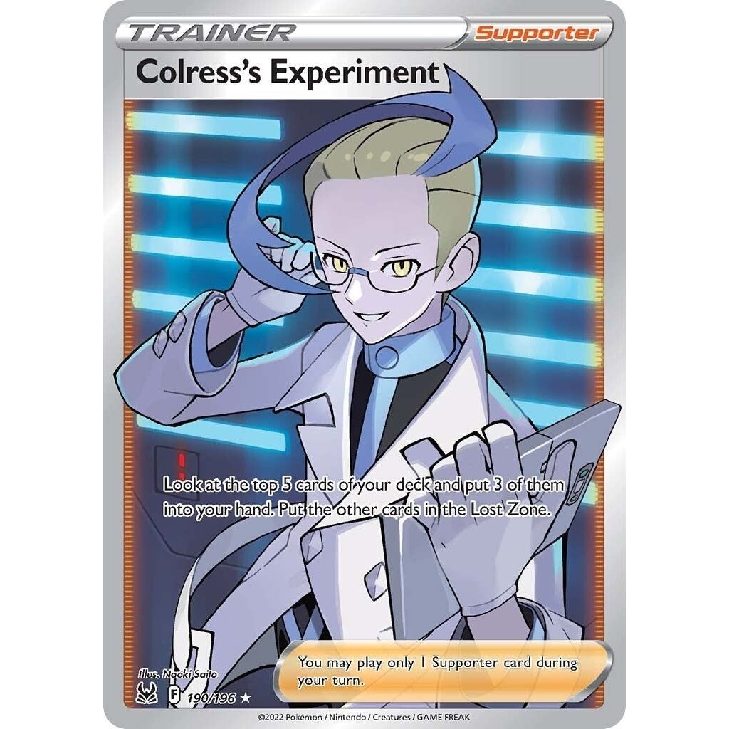 Colress's Experiment (Full Art) (190/196) (SWSH11)