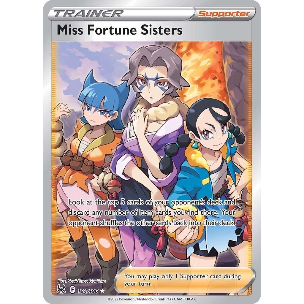 Miss Fortune Sisters (Full Art) (194/196) (SWSH11)