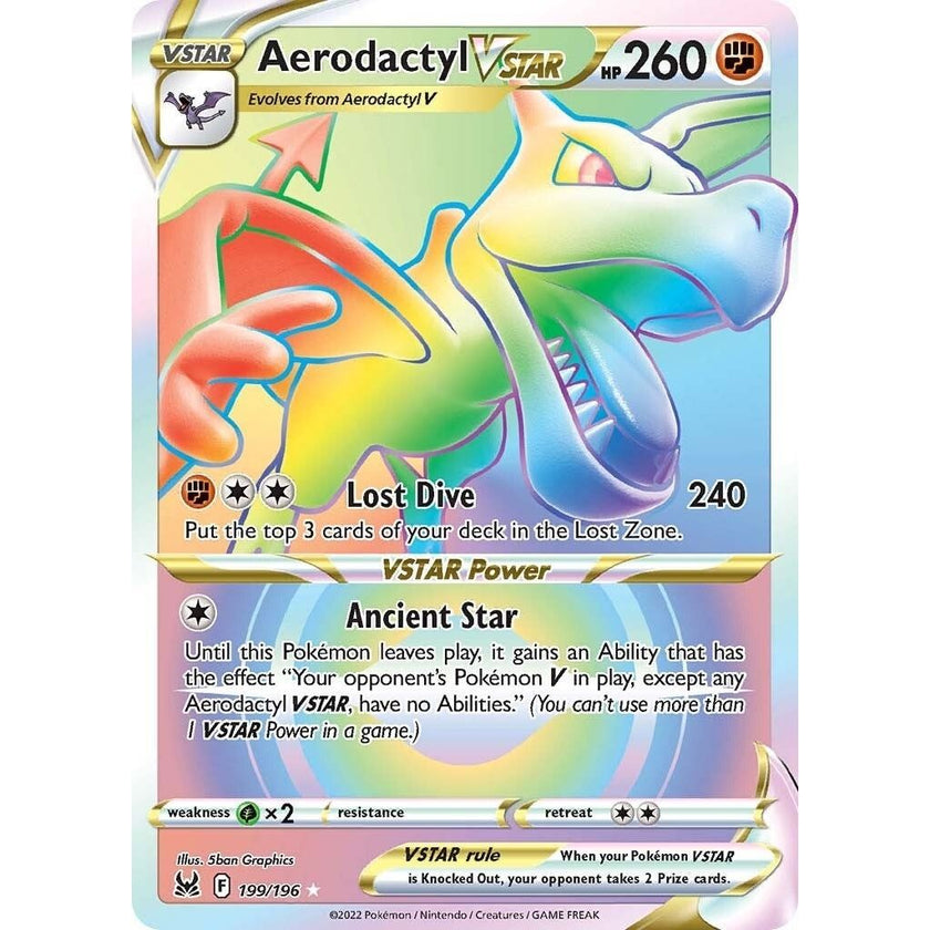 Aerodactyl VSTAR (Secret) (199/196) (SWSH11)