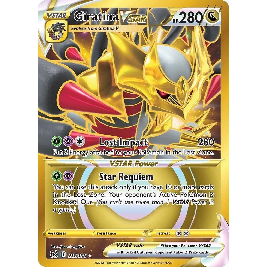 Giratina VSTAR (212) (Secret) (212/196) (SWSH11)