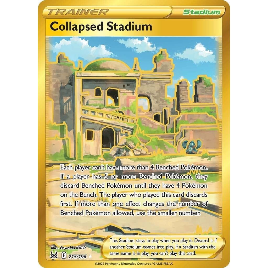 Collapsed Stadium (Secret) (215/196) (SWSH11)