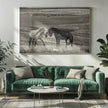 Wall art close encounter