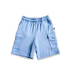 Youth Bamboo Cargo Shorts | Tidal Blue