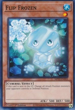 Flip Frozen (MP22-EN243) - 2022 Tin of the Pharaoh's Gods 1st Edition