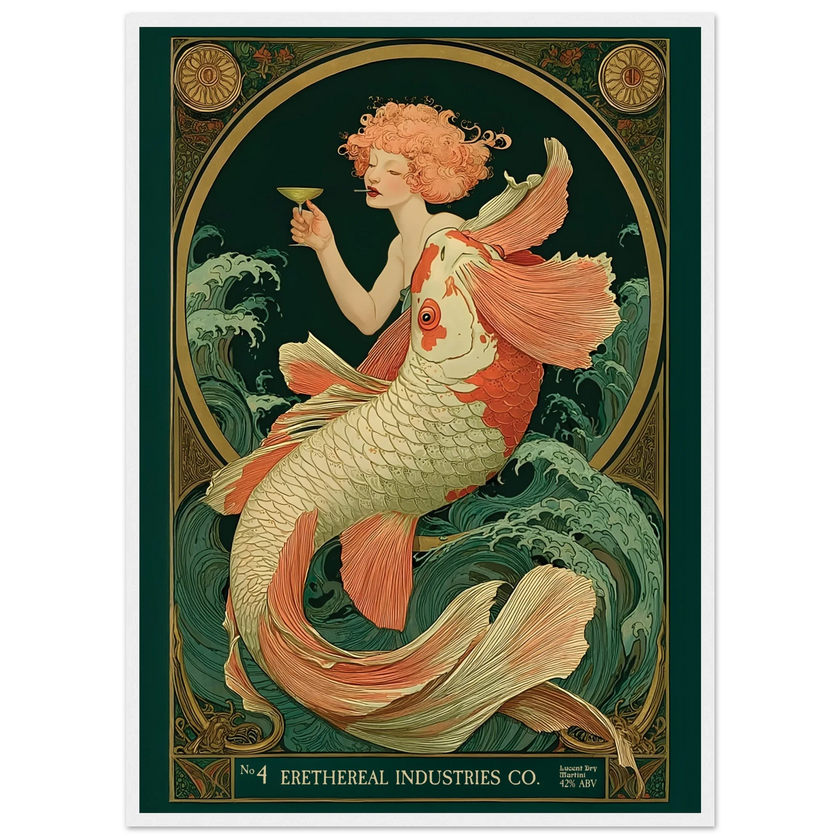 Lucent Dry Martini - Poster & Framed Print
